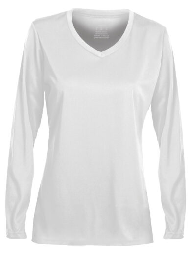 Ladies' Wicking Long-Sleeve T-Shirt