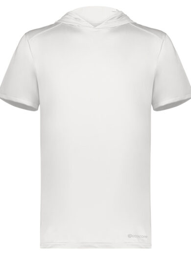 Adult Short Sleeve Hoodie Powered by Coolcore