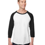 Unisex Three-Quarter Sleeve Raglan T-Shirt