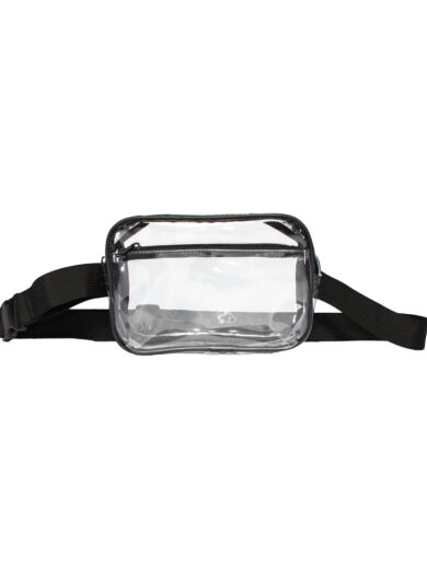 Clear Stadium Two-Pocket Fanny Pack / Crossbody Bag