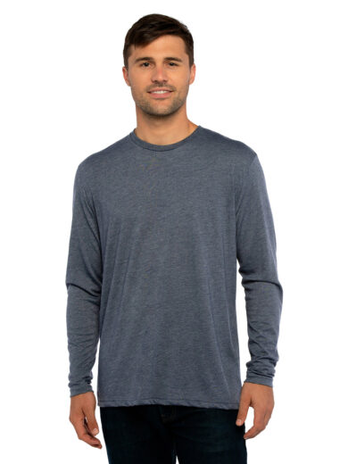 Men's Triblend Long-Sleeve Crew