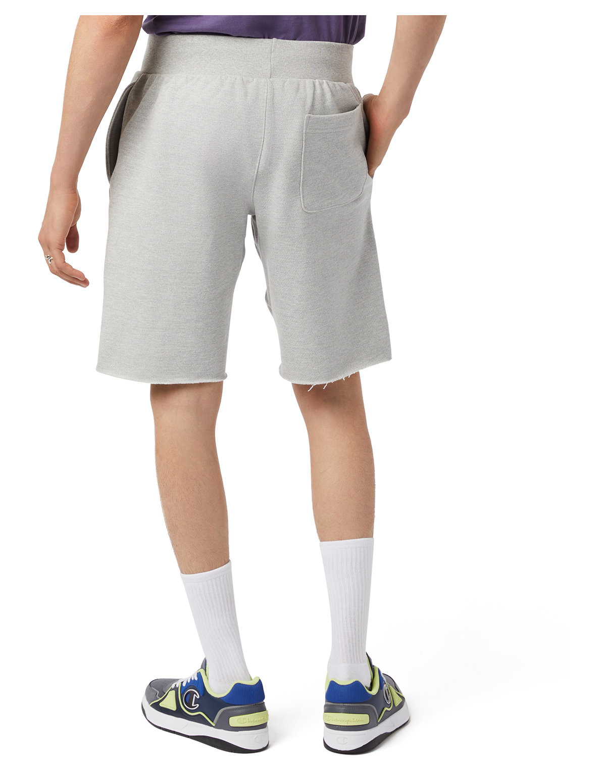 Men's Cotton Gym Short with Pockets - Image 2