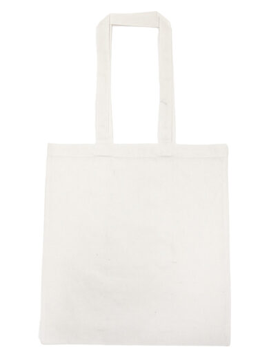 Lightweight Recycled Canvas Over the Shoulder Extended Handle Tote Bag