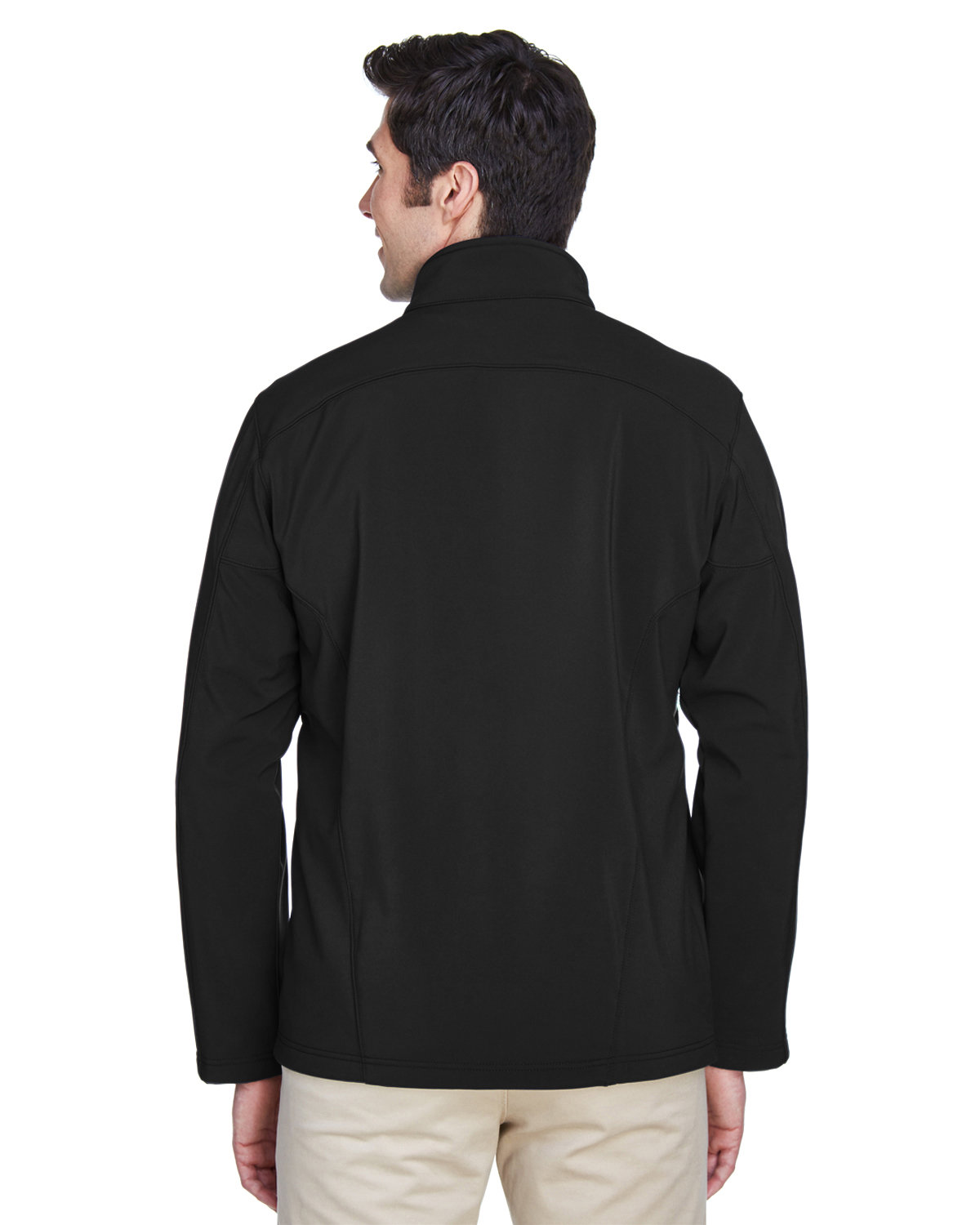 Men's Tall Cruise Two-Layer Fleece Bonded Soft Shell Jacket - Image 2