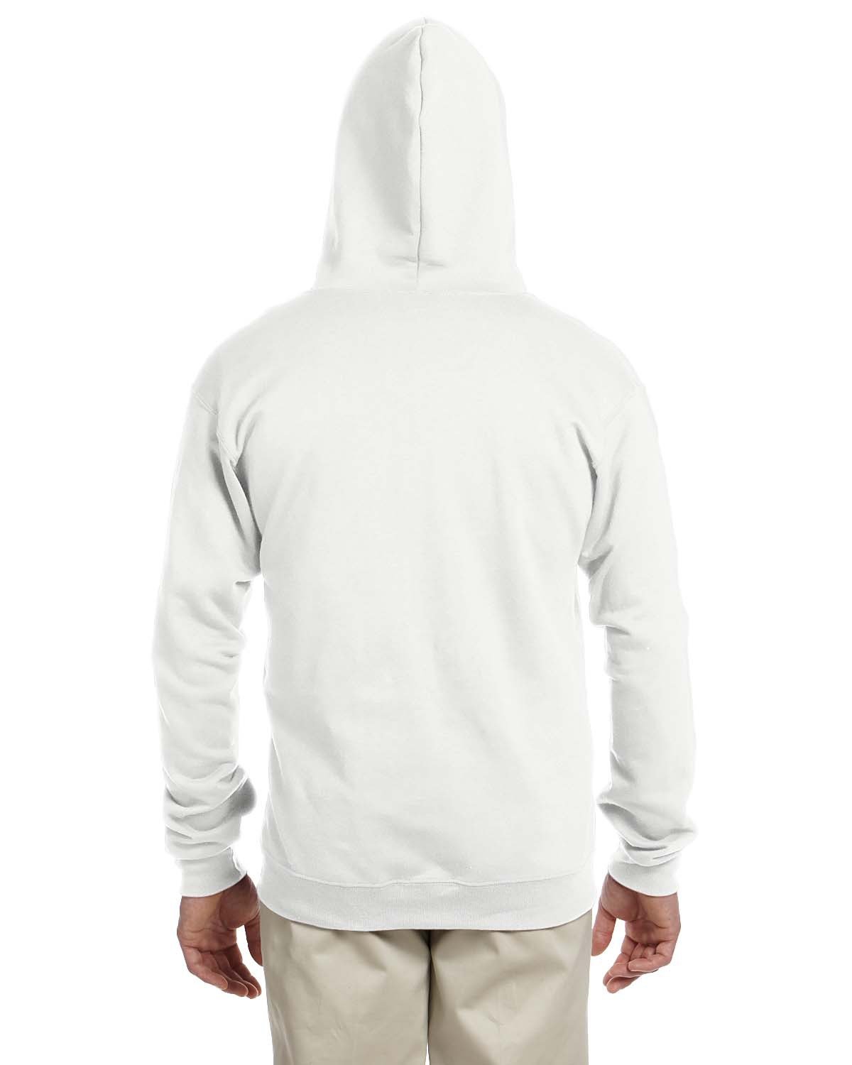 Adult NuBlend Fleece Full-Zip Hooded Sweatshirt - Image 2