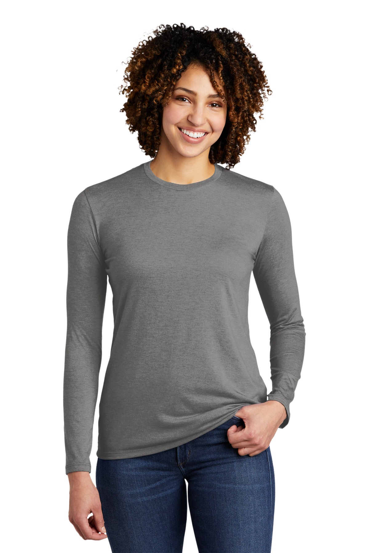Allmade ® Women's Tri-Blend Long Sleeve Tee AL6008