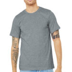 BELLA+CANVAS  ®  Unisex Heather CVC Short Sleeve Tee. BC3001CVC