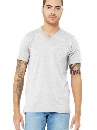BELLA+CANVAS  ®  Unisex Jersey Short Sleeve V-Neck Tee. BC3005