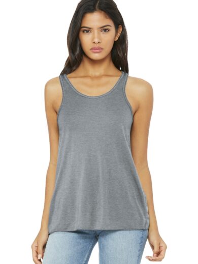 BELLA+CANVAS  ®  Women's Flowy Racerback Tank. BC8800