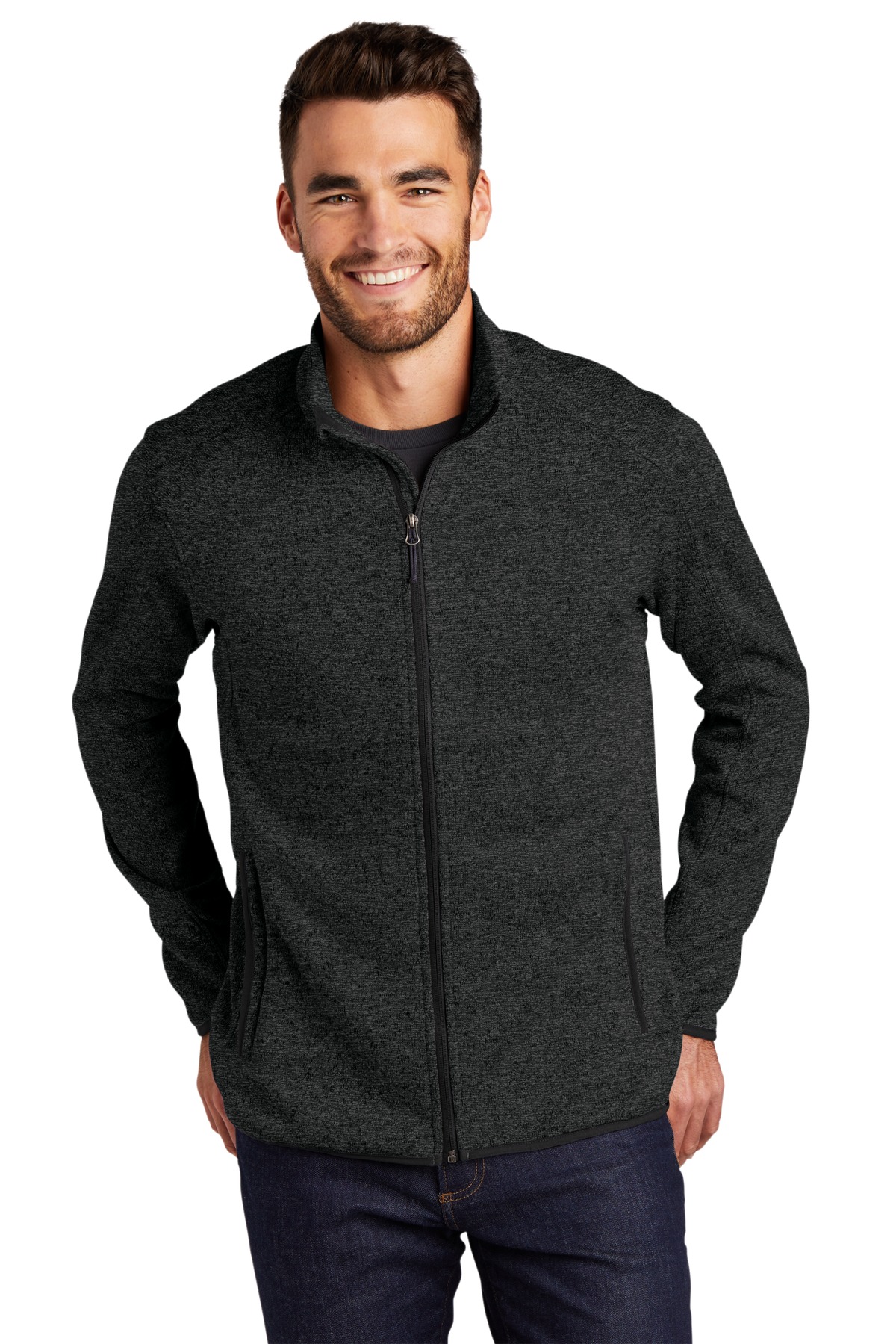 Port Authority ® Sweater Fleece Jacket. F232