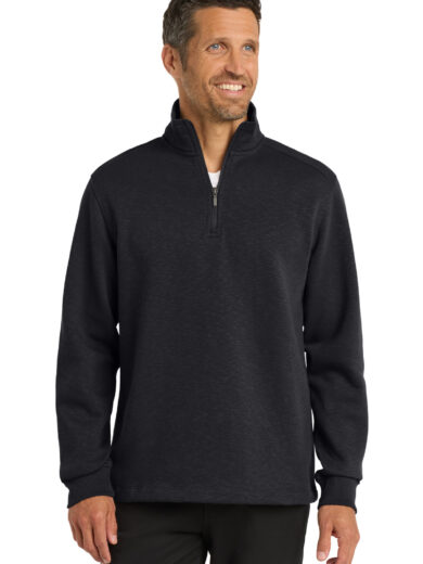 Port Authority ®  Slub Fleece 1/4-Zip Pullover. F295