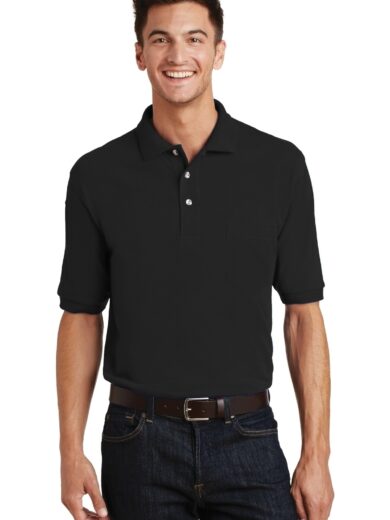 Port Authority ®  Heavyweight Cotton Pique Polo with Pocket.  K420P