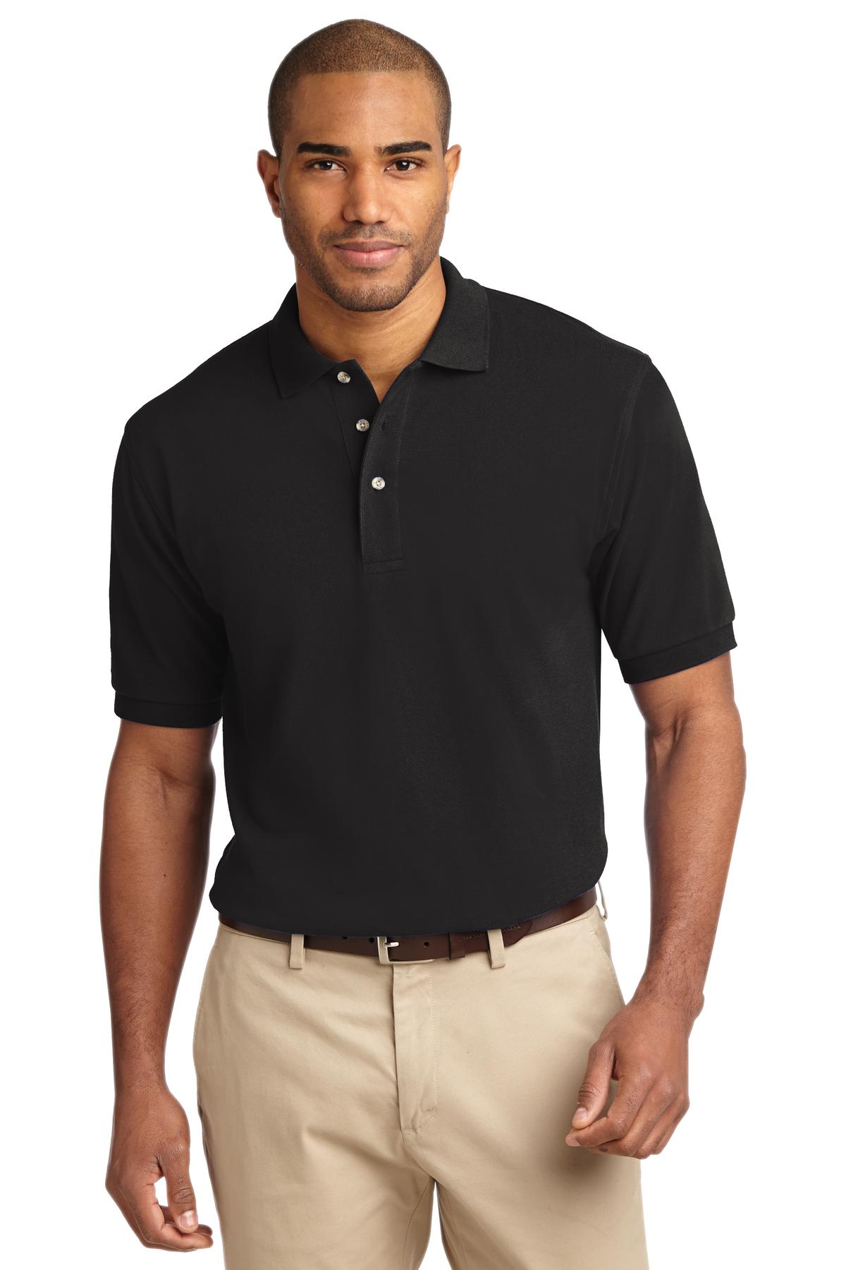 Port Authority ® Heavyweight Cotton Pique Polo. K420