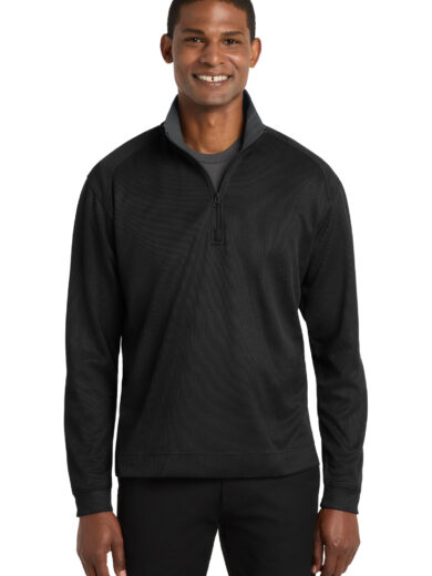 Port Authority ®  Vertical Texture 1/4-Zip Pullover. K805