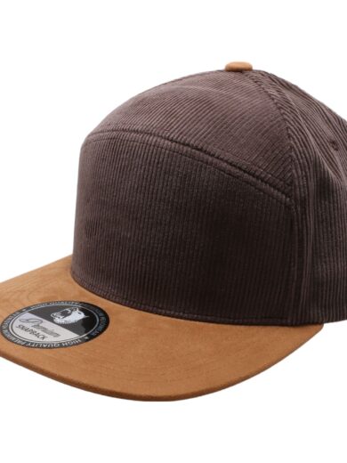 PB124 Pit Bull Hybrid Corduroy Camper Hats [Brown/Khaki] 1