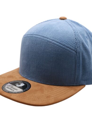 PB124 Pit Bull Hybrid Corduroy Camper Hats [S.Blue/Khaki] 1