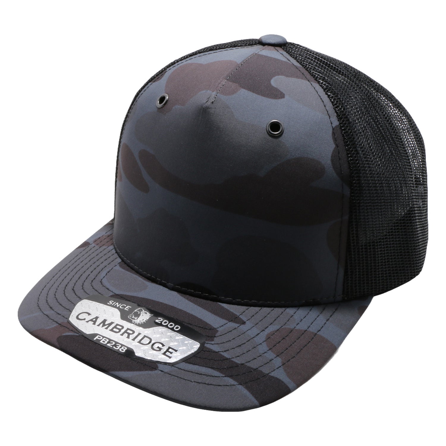 PB238 5Panel Shiny Camo Trucker - Image 14