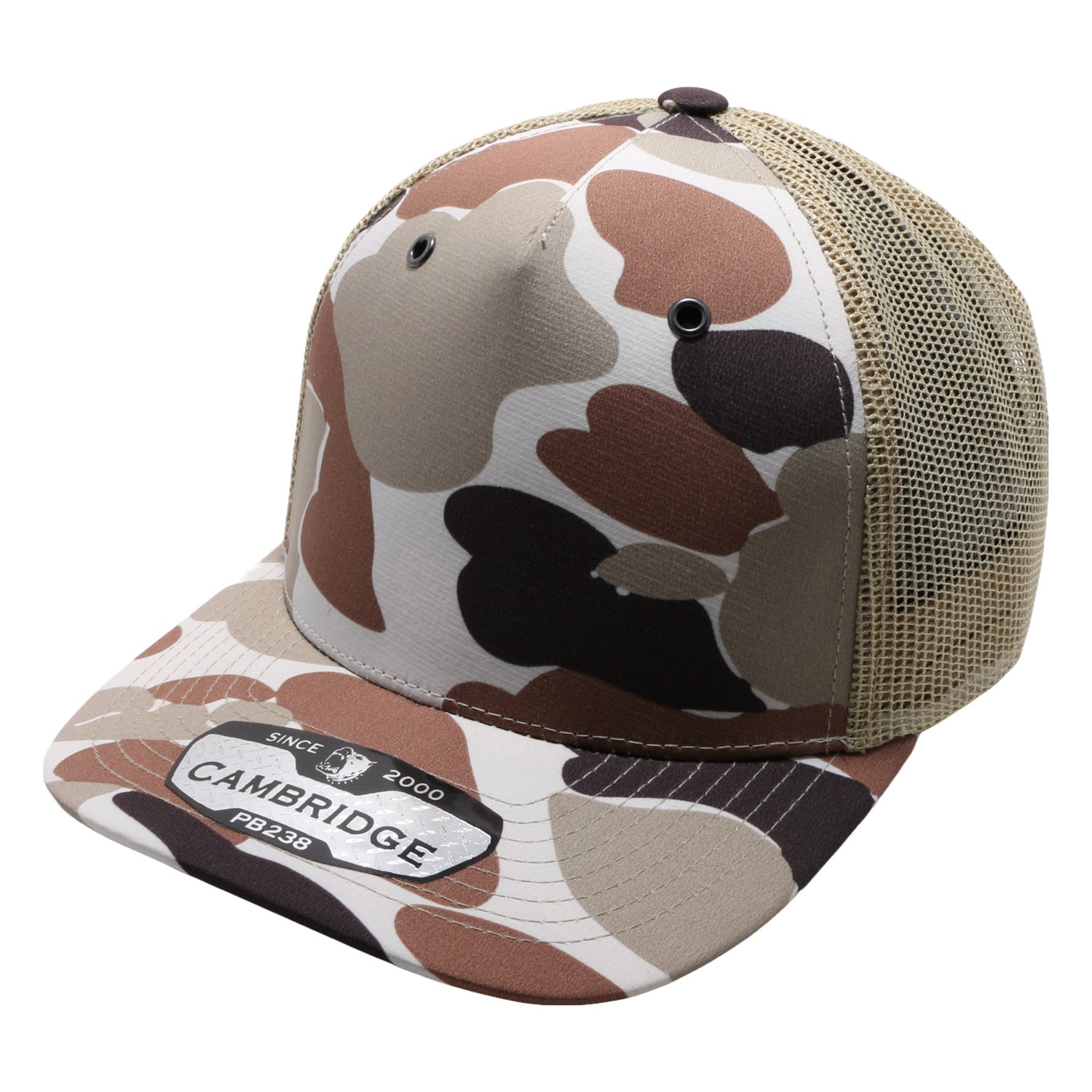 PB238 5Panel Shiny Camo Trucker - Image 12