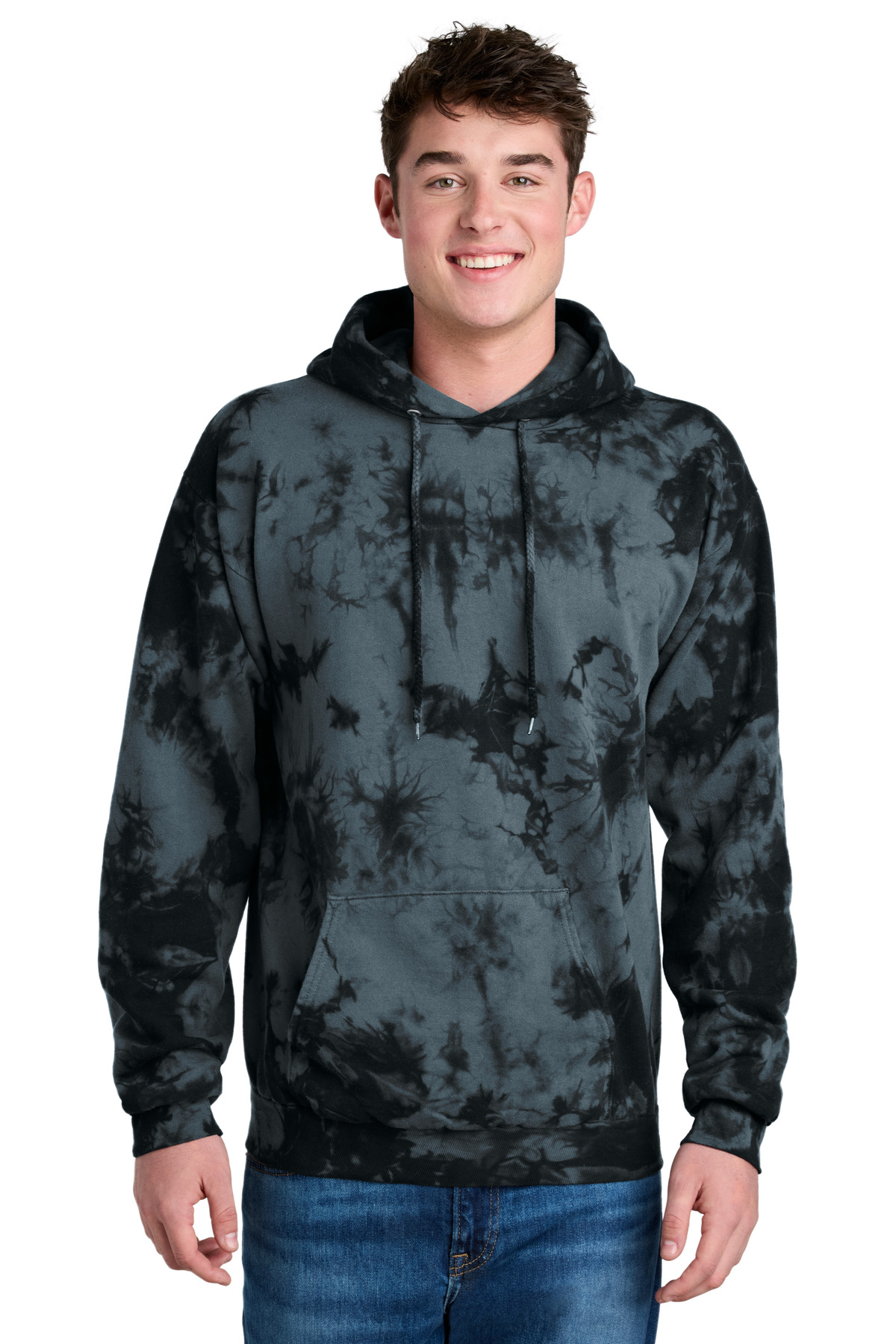 Port & Company ® Crystal Tie-Dye Pullover Hoodie PC144