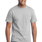 Port & Company ®  Tall Core Blend Pocket Tee. PC55PT