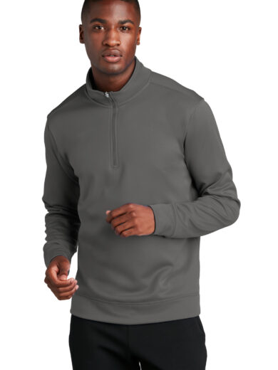 Port & Company ® Performance Fleece 1/4-Zip Pullover Sweatshirt. PC590Q