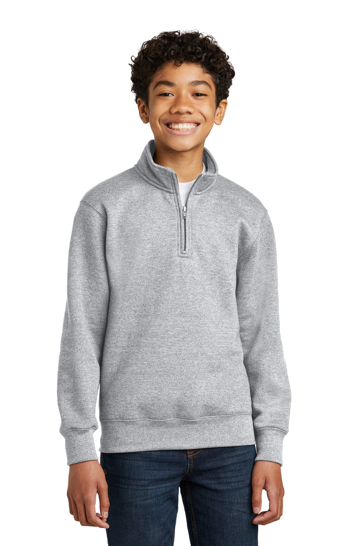 Port & Company ® Youth Core Fleece 1/4-Zip Pullover Sweatshirt PC78YQ