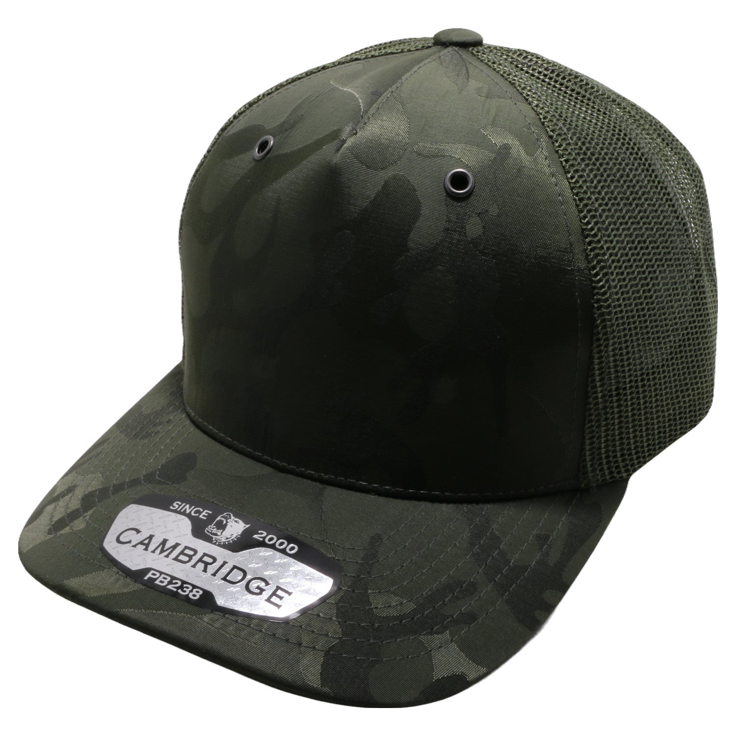 PB238 5Panel Shiny Camo Trucker - Image 19