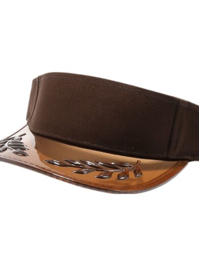 PB317 Pitbull Cambridge Transparent Bayleaf Sun Visor [Brown]