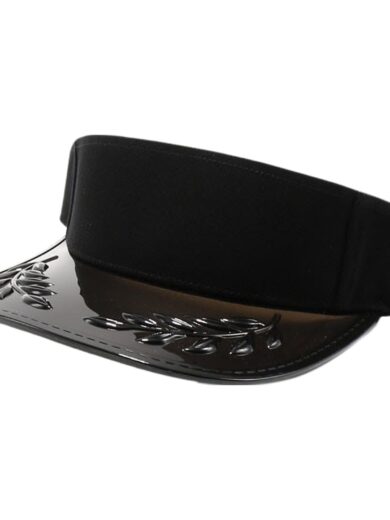 PB317 Pitbull Cambridge Transparent Bayleaf Sun Visor [Black]