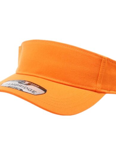 PB276 Pitbull Cambridge Plain Sun Visor [Orange]