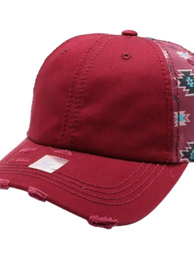 PB136WV Lady Plain Hat (Burgundy)