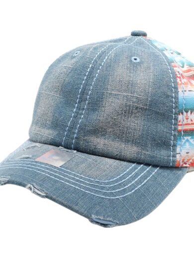 PB136WP Lady Plain Ponytail Hat (L.Denim)