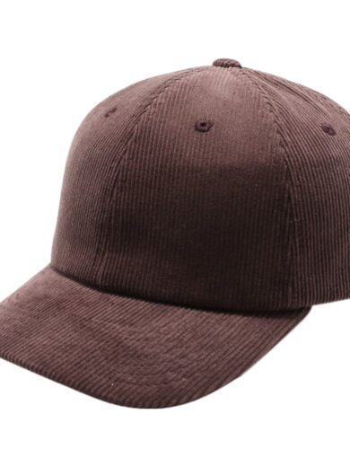 PB319 Unstructured Corduroy Six-Panel Dad Hat [Brown]