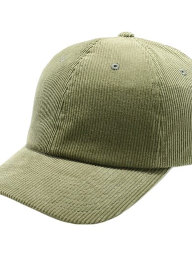 PB319 Unstructured Corduroy Six-Panel Dad Hat [Olive]