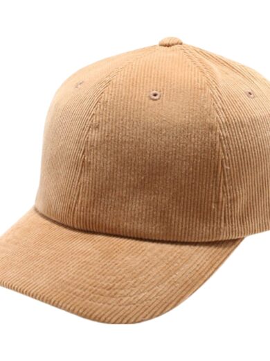 PB319 Unstructured Corduroy Six-Panel Dad Hat [Khaki]