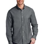 Port Authority  ®   Untucked Fit SuperPro    Oxford  S651