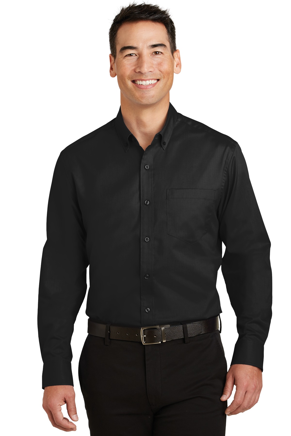 Port Authority ® SuperPro Twill Shirt. S663