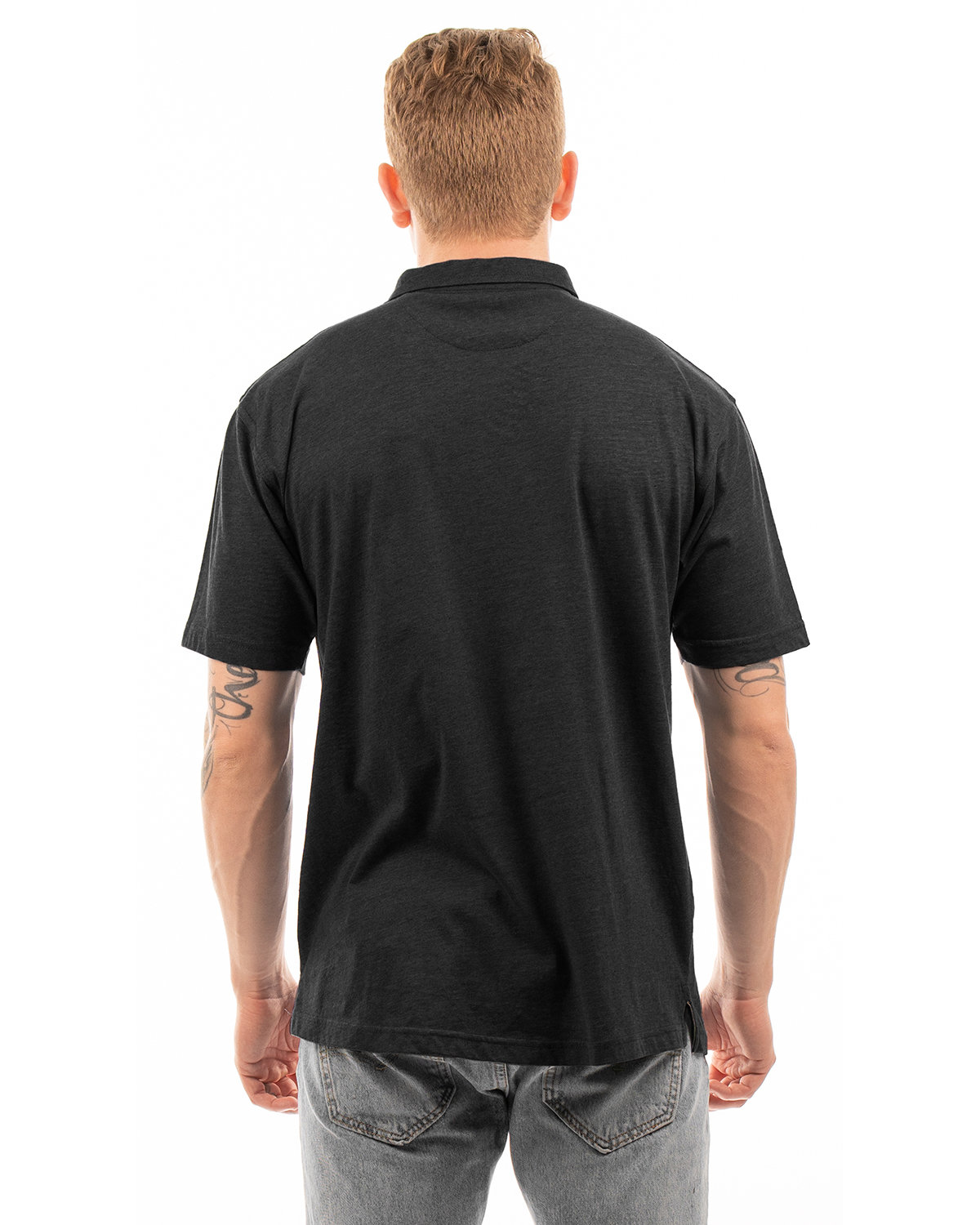 Men's Fader Jersey Polo - Image 2