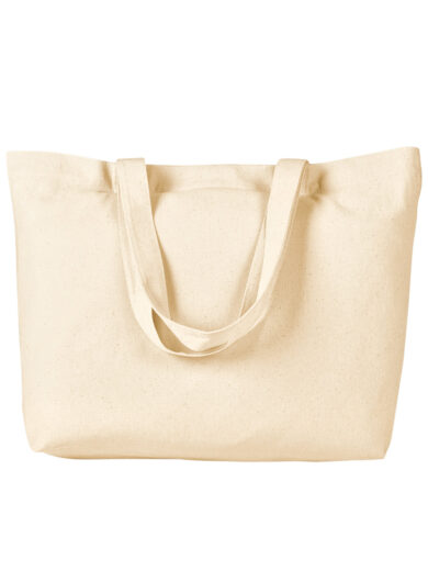 Cotton Twill Horizontal Shopper