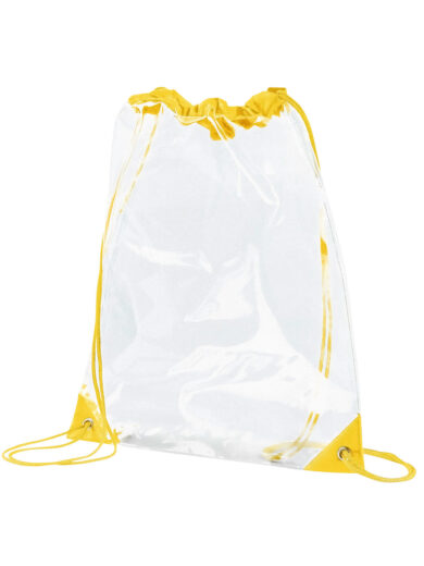 PVC Clear Drawstring Bag