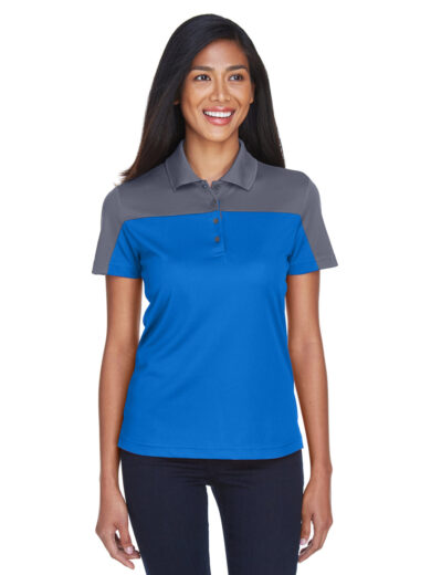 Ladies' Balance Colorblock Performance Piqu  Polo