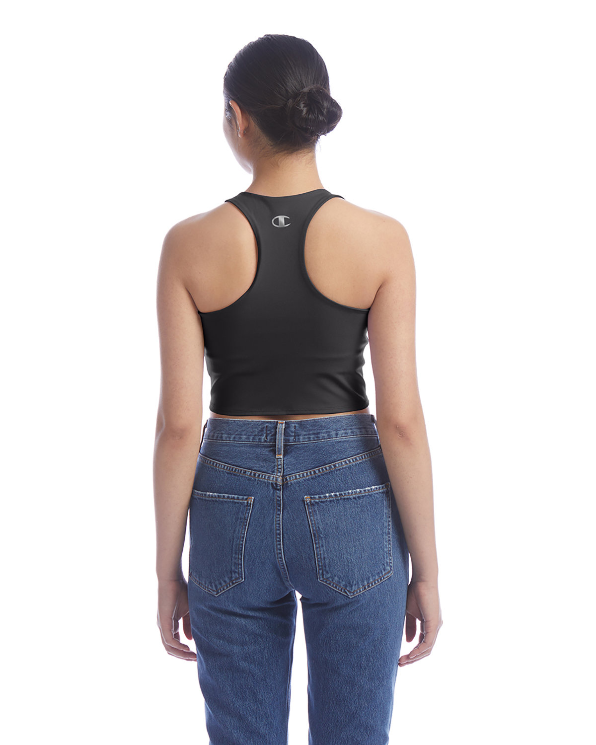 Ladies' Fitted Cropped Tank - Image 2