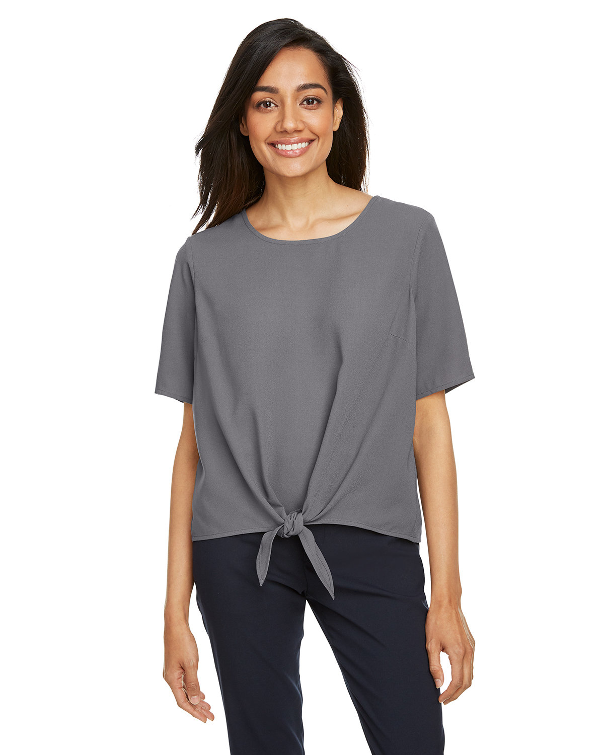 Ladies' Perfect Fit Tie-Front Blouse