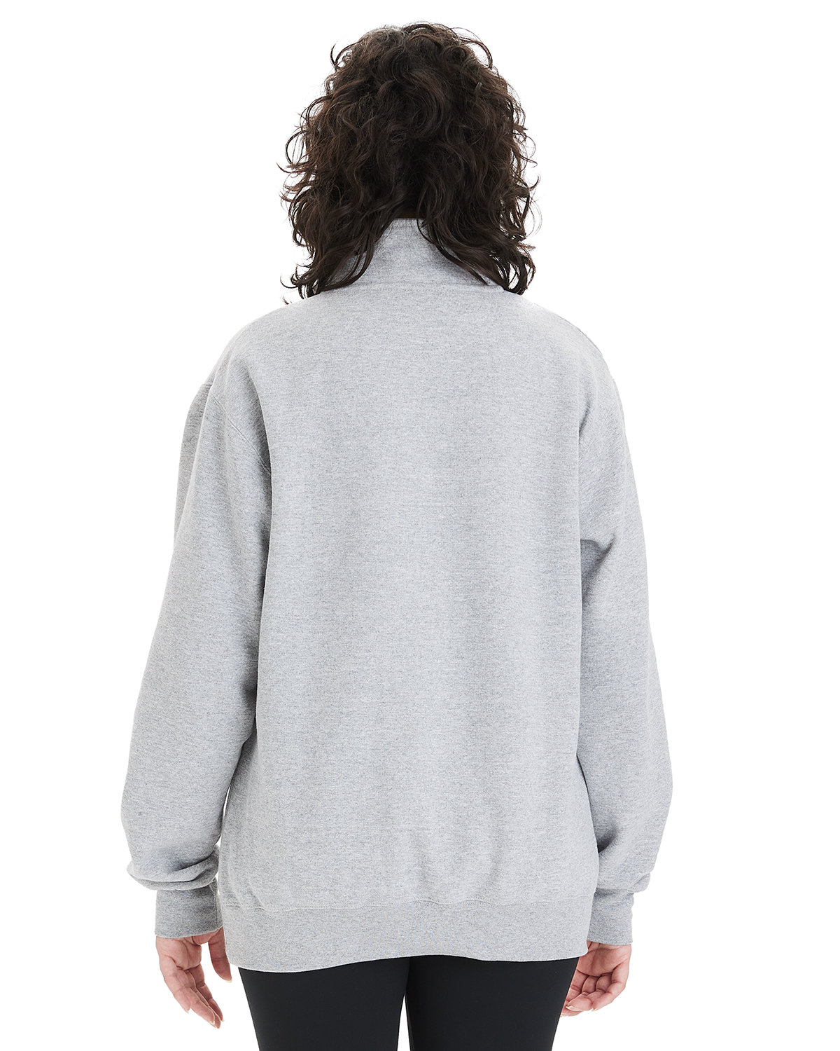 Unisex Powerblend Quarter-Zip Pullover - Image 2