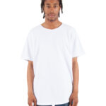 Adult Curved Hem Long T-Shirt