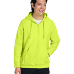 Unisex Zone HydroSport   Heavyweight Quarter-Zip Hooded Sweatshirt