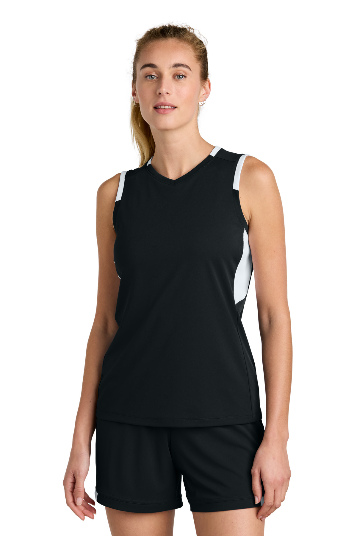 Sport-Tek ® Women's Club Sleeveless V-Neck LST441