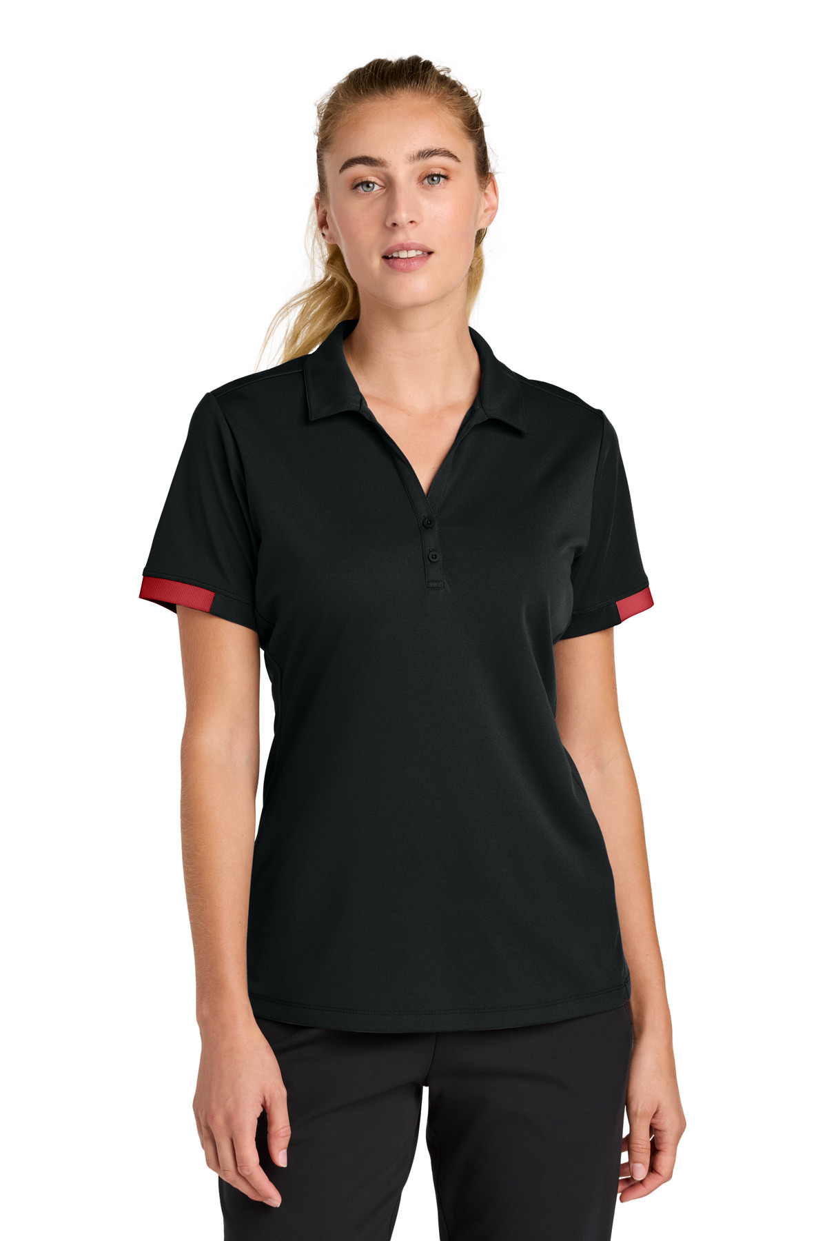 Sport-Tek ® Women's Club Colorblock Polo LST444