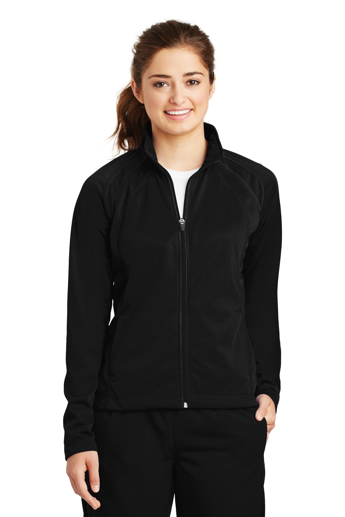 Sport-Tek ® Women's Tricot Track Jacket. LST90