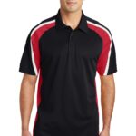 Sport-Tek ®  Tricolor Micropique Sport-Wick ®  Polo. ST654